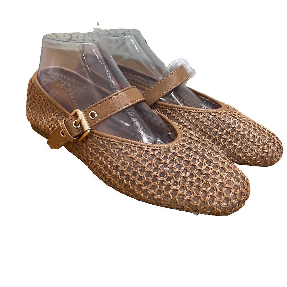 DV by Dolce Vita Mulaney Cafe Woven Ballet Mary Jane New Women's 10